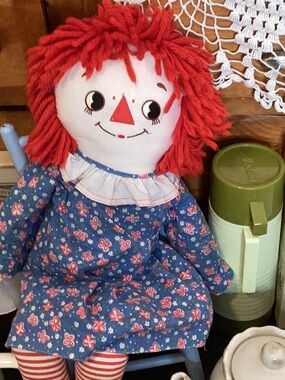 Raggedy Ann And Chair